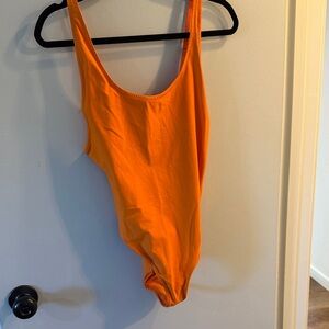 SKIMS NWT size XL Bold Orange Swimwear